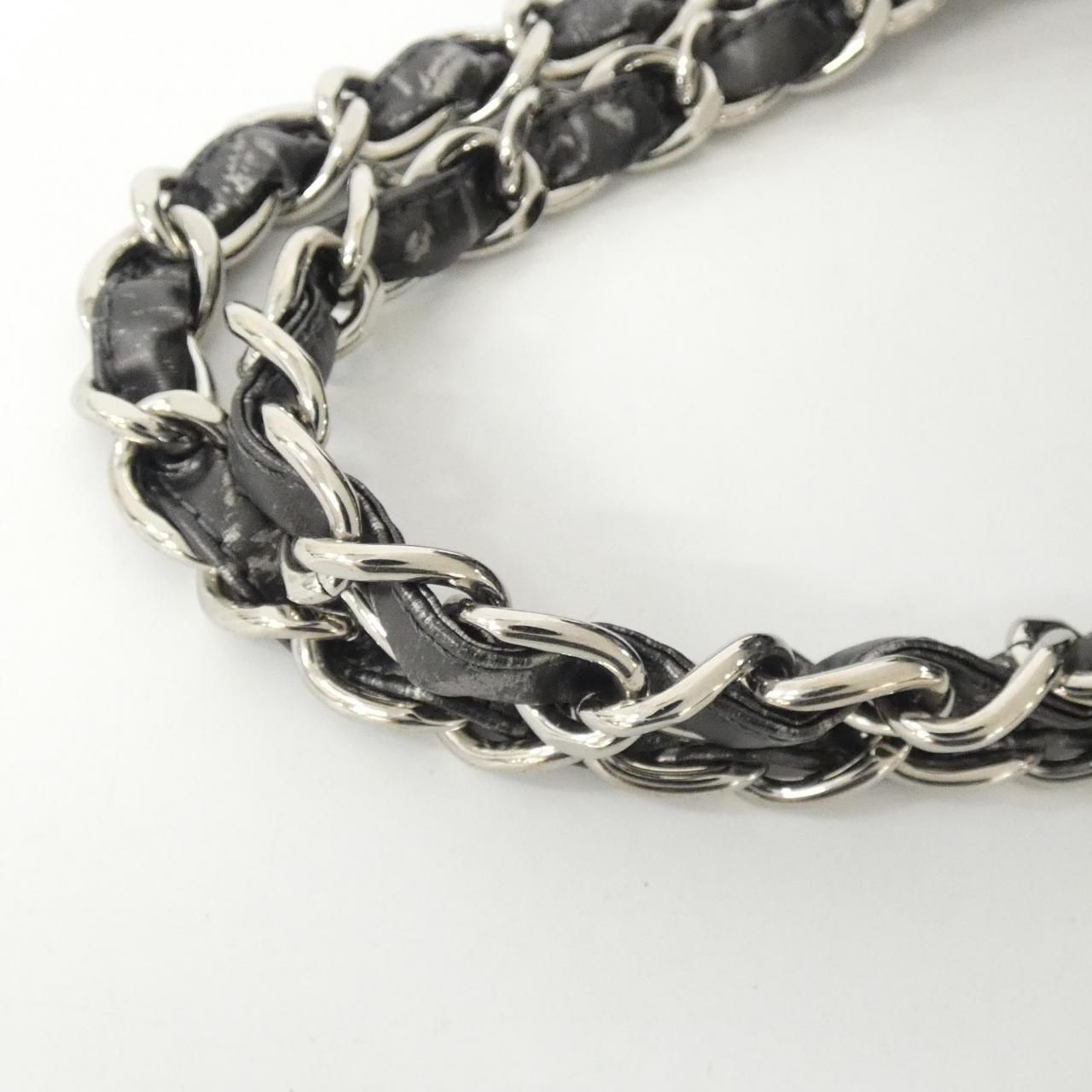 Chanel Bag Handbag Silver — view 5