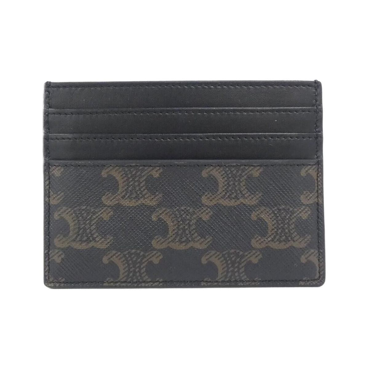Celine Card Case Card Holders Black — view 2