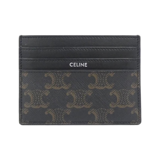 Celine Card Case Card Holders Black