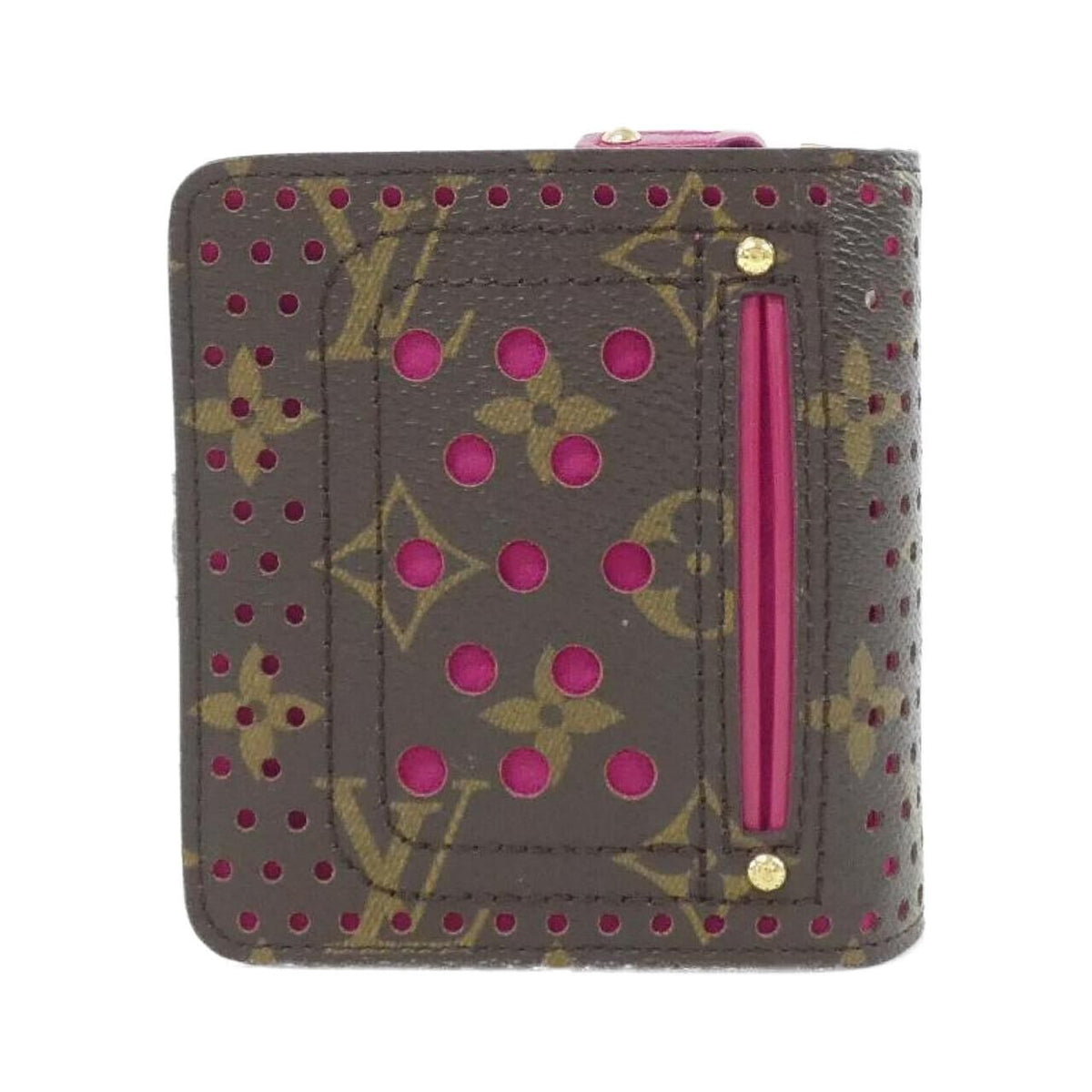 Louis Vuitton Monogram Perfo Compact Zip Wallet — view 2