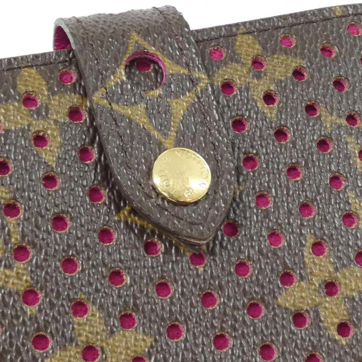 Louis Vuitton Monogram Perfo Compact Zip Wallet — view 5