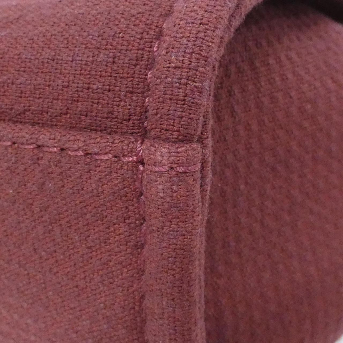 Chanel Deauville Line Burgundy Gold Tote Bag — view 3