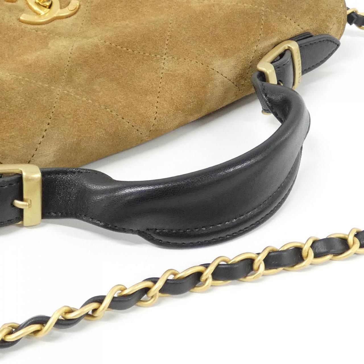 Chanel Bag Handbag Beige — view 6