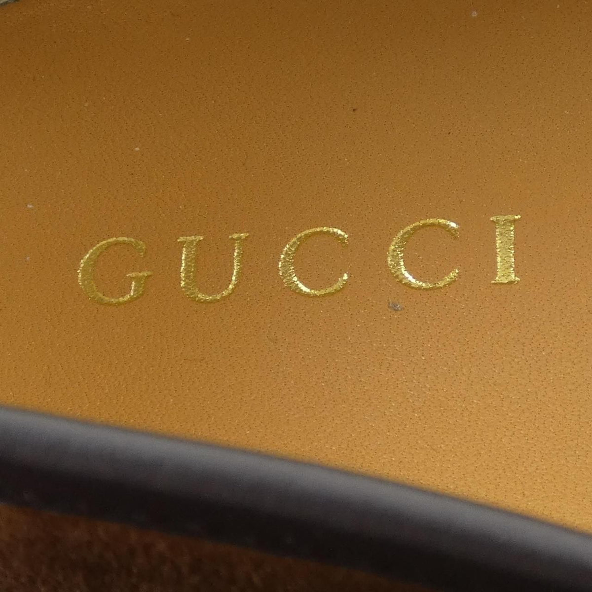 Gucci Flat Sneakers Brown — view 6
