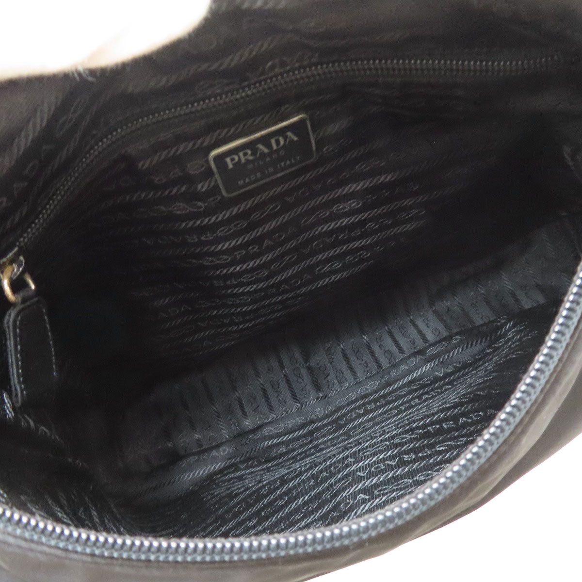Prada Logo Tote Bag Nylon — view 5