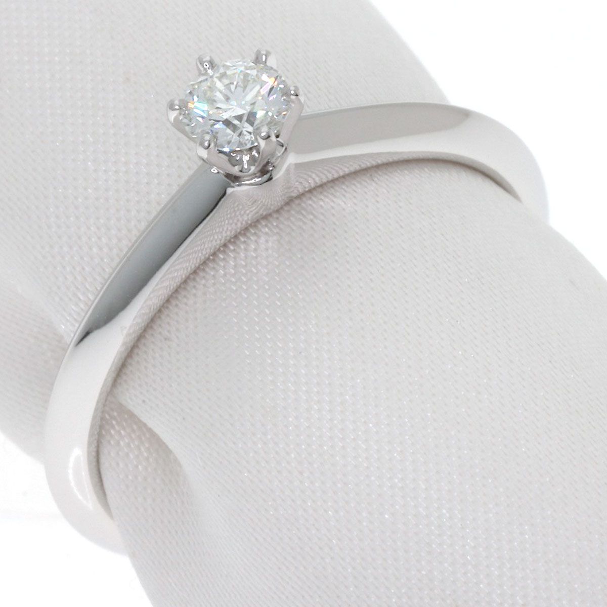 Tiffany & Co Solitaire Diamond Ring — view 2