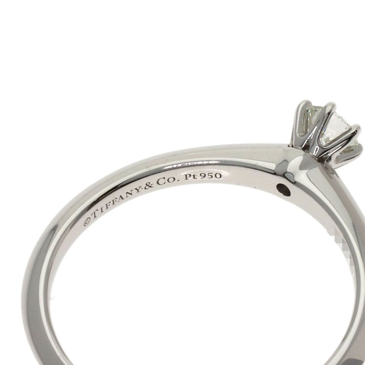 Tiffany & Co Solitaire Diamond Ring — view 5