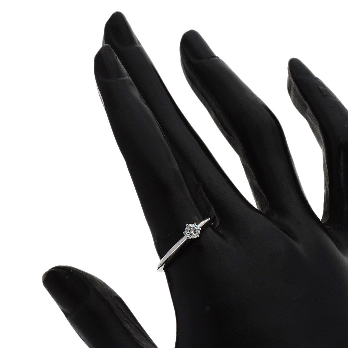Tiffany & Co Solitaire Diamond Ring — view 7