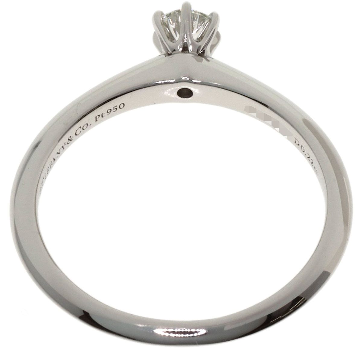 Tiffany & Co Solitaire Diamond Ring — view 4