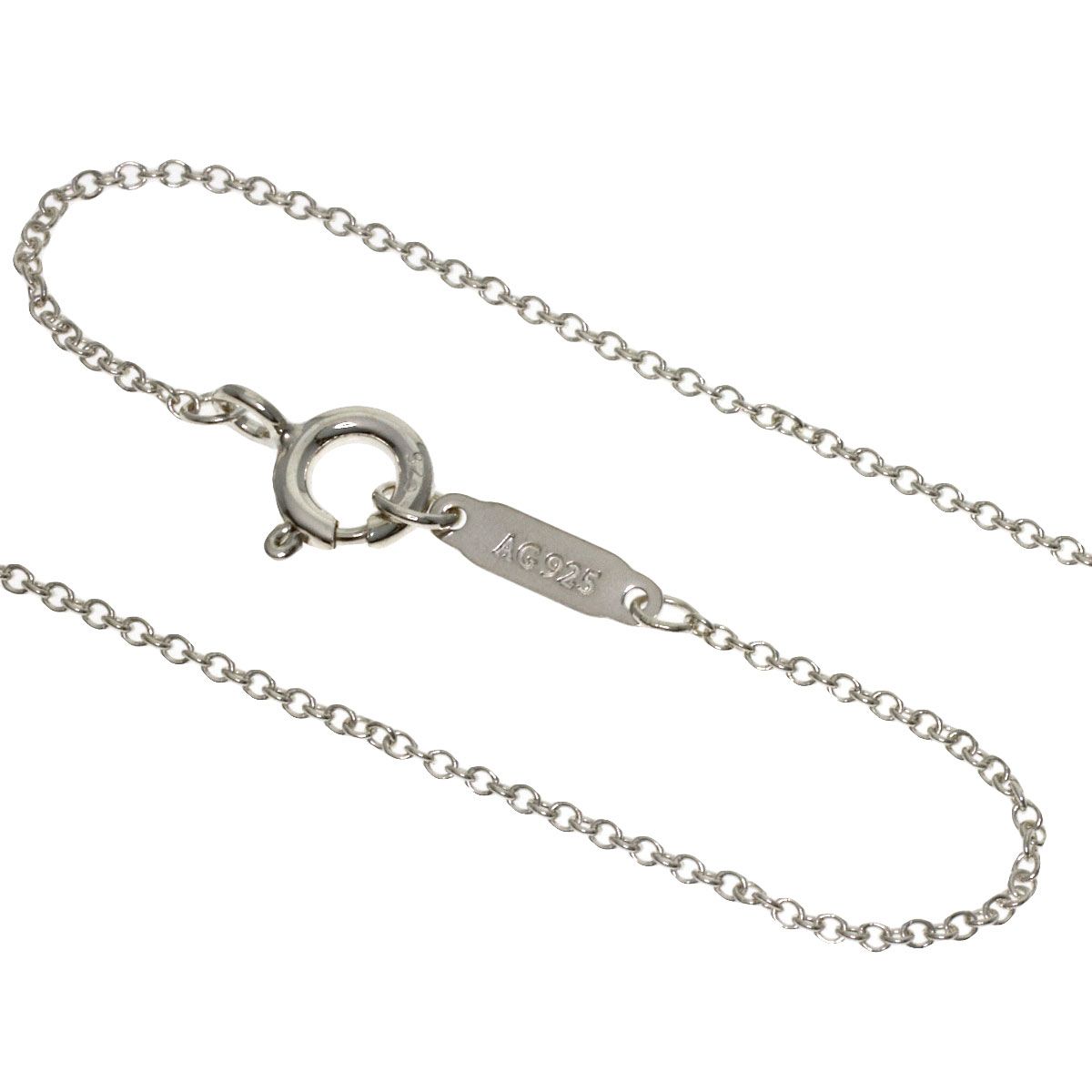 Tiffany & Co Logo Cube Enamel Necklace — view 3
