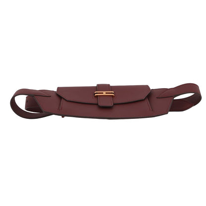 Hermes Belt Bag Elan Pocket 24 Rouge Ash Pink Gold Swift — view 4