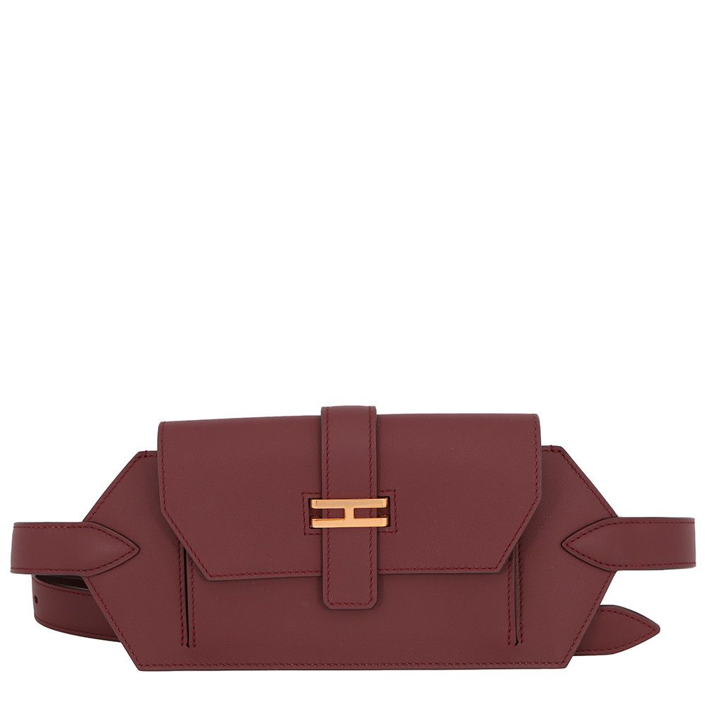 Hermes Belt Bag Elan Pocket 24 Rouge Ash Pink Gold Swift