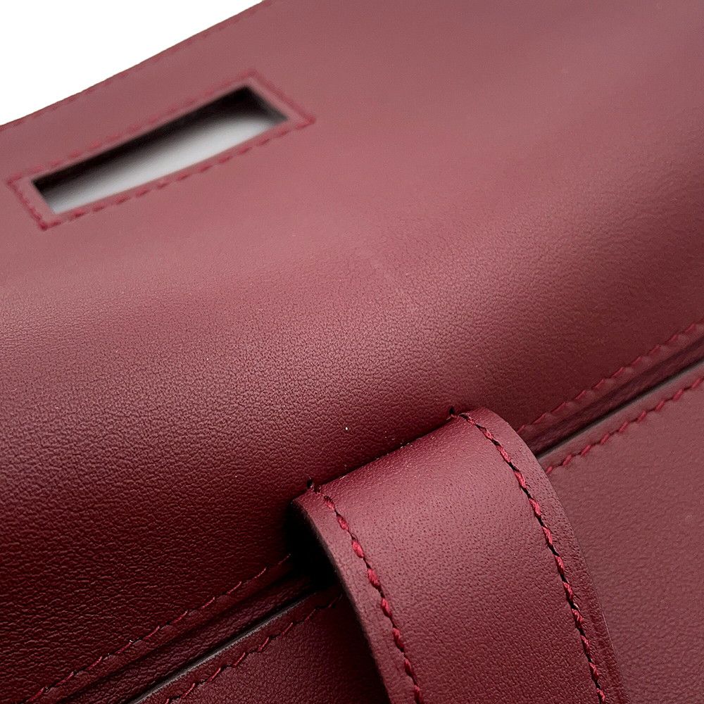 Hermes Belt Bag Elan Pocket 24 Rouge Ash Pink Gold Swift — view 8