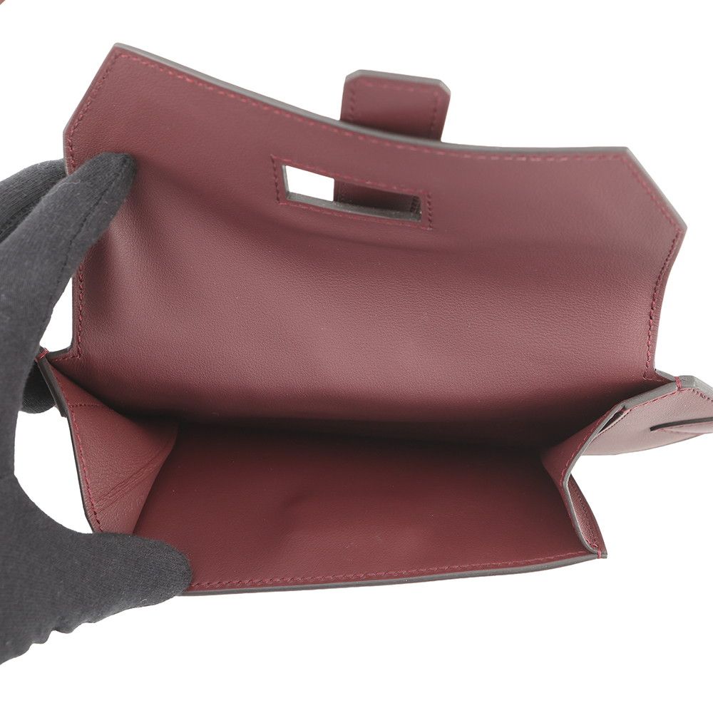 Hermes Belt Bag Elan Pocket 24 Rouge Ash Pink Gold Swift — view 7