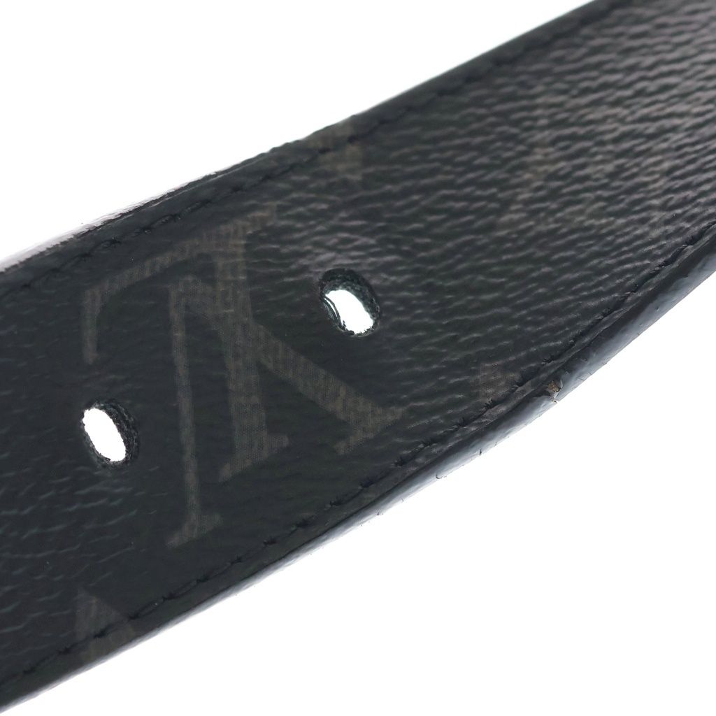 Louis Vuitton Monogram Eclipse Ceinture Landscape Belt Black — view 5