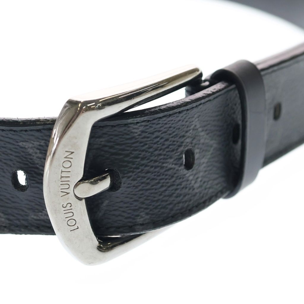 Louis Vuitton Monogram Eclipse Ceinture Landscape Belt Black — view 4