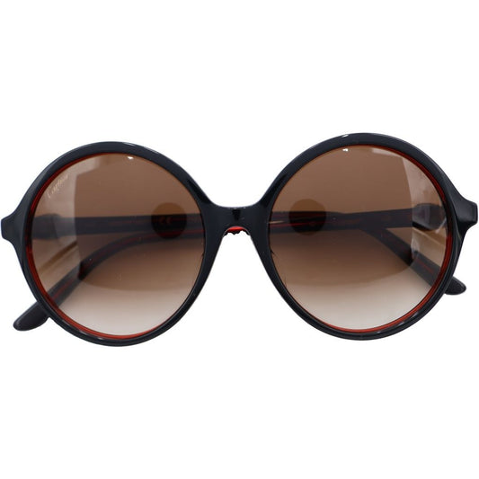 Cartier C de Cartier Sunglasses Gradient Lens Brown Black Eyewear