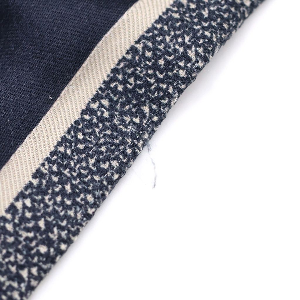Dior Oblique Mitzah Shawl Scarf Navy NT — view 5