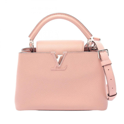 Louis Vuitton Handbag Capucines BB 2-Way Magnolia Leather
