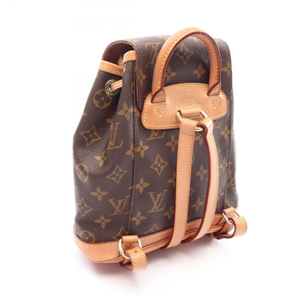 Louis Vuitton Backpack Mini Montsouris Monogram Canvas Leather — view 2