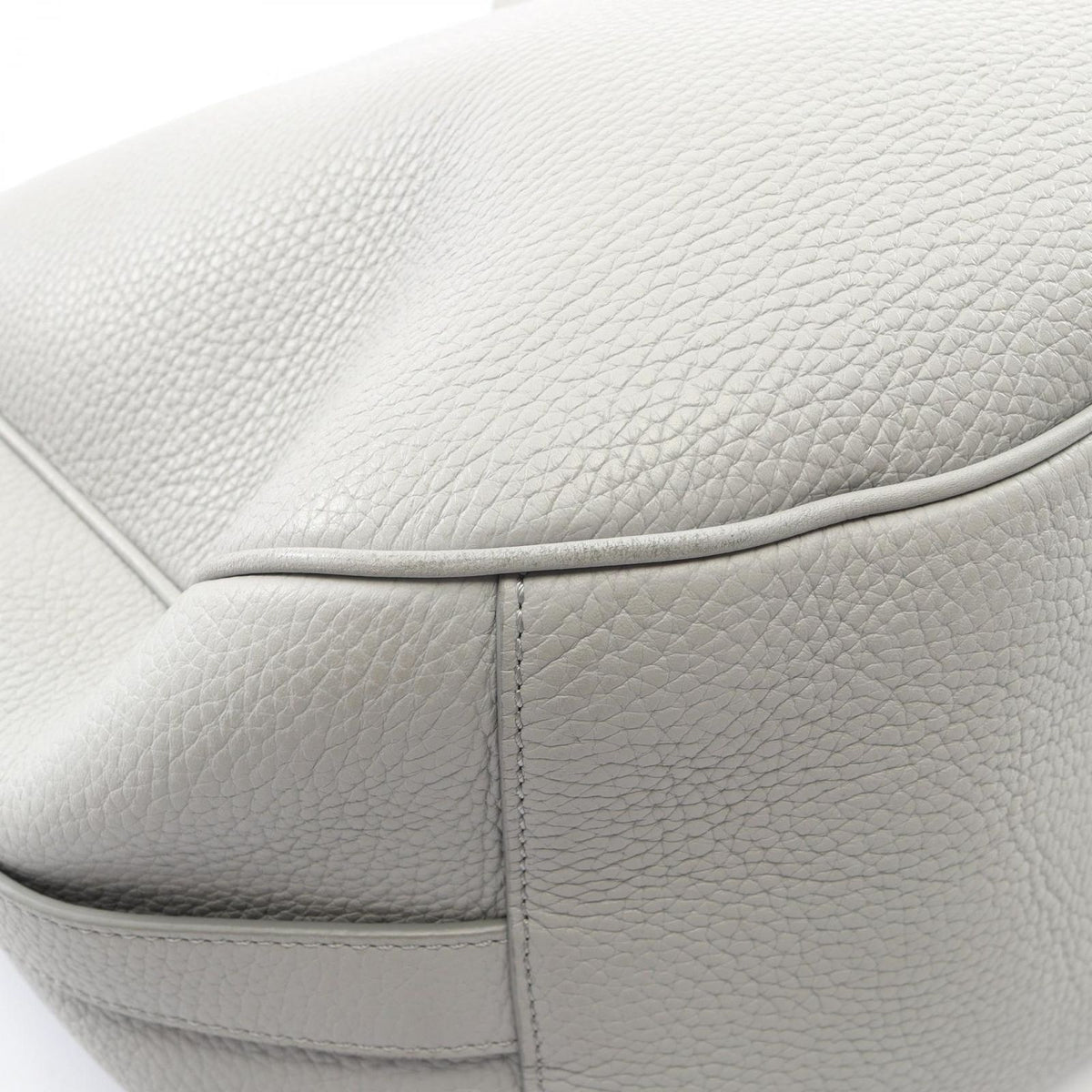 Dior Handbag Saddle Soft Bag 2-Way Gray Leather — view 5