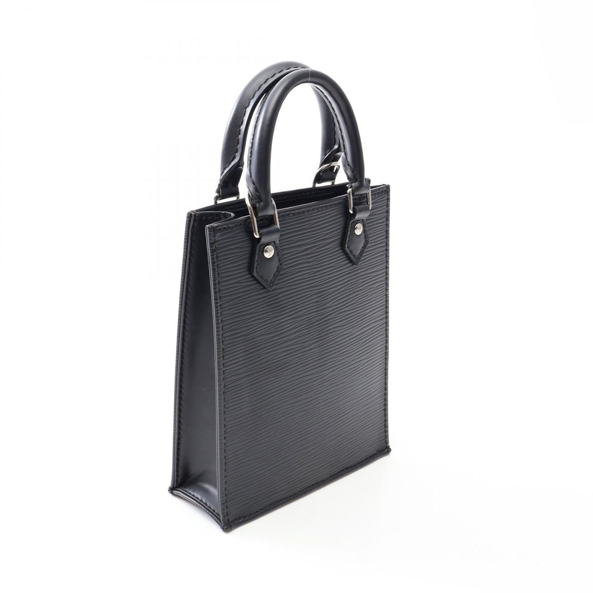 Louis Vuitton Handbag Petite Sac Plat 2-Way Noir Leather — view 2
