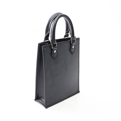 Louis Vuitton Handbag Petite Sac Plat 2-Way Noir Leather — view 2