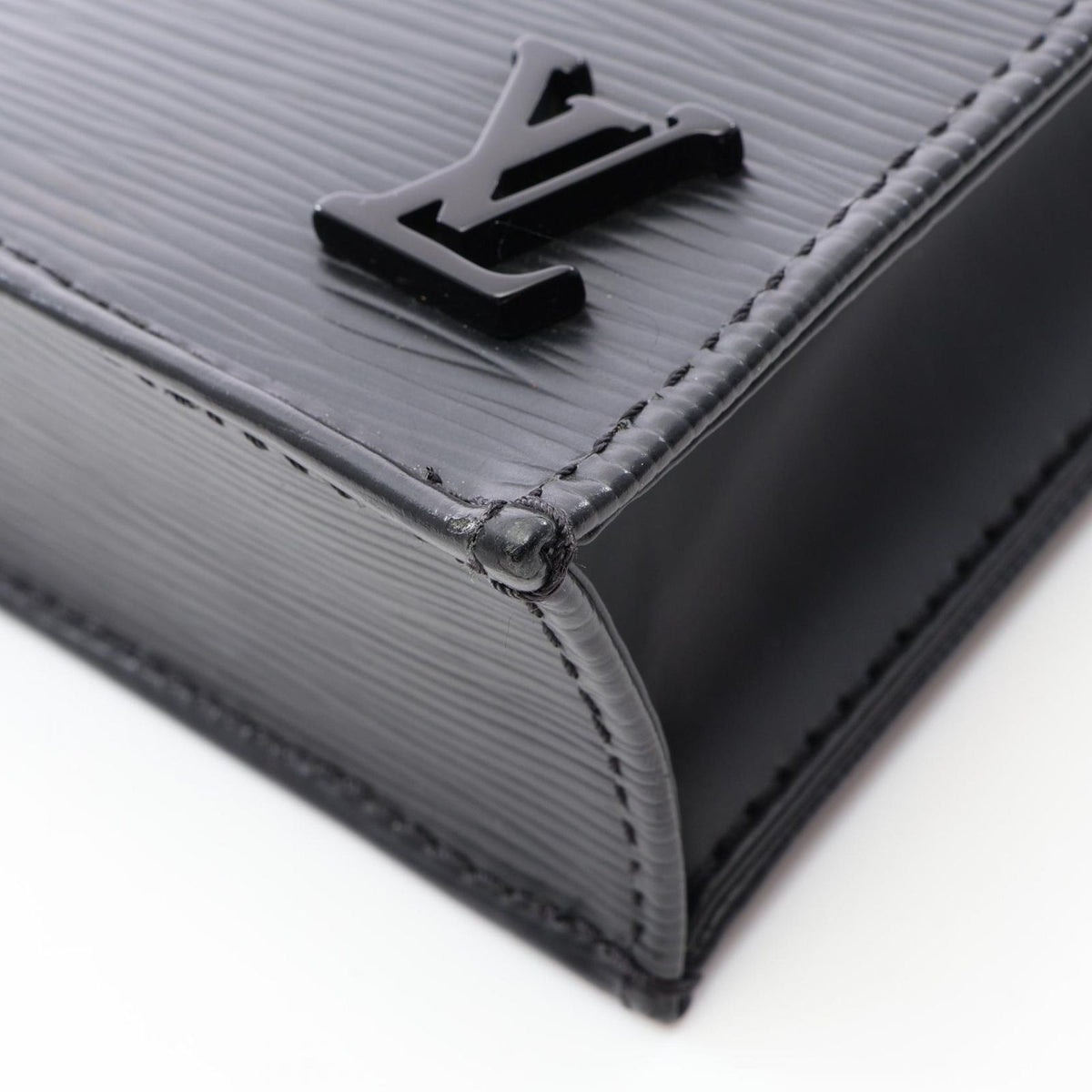 Louis Vuitton Handbag Petite Sac Plat 2-Way Noir Leather — view 7