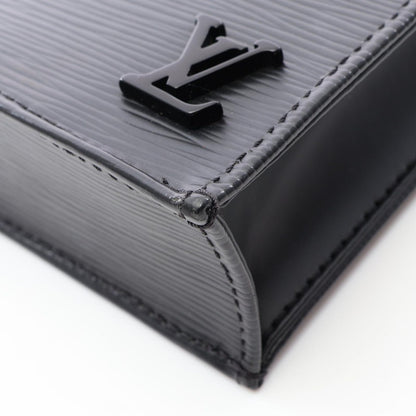 Louis Vuitton Handbag Petite Sac Plat 2-Way Noir Leather — view 7