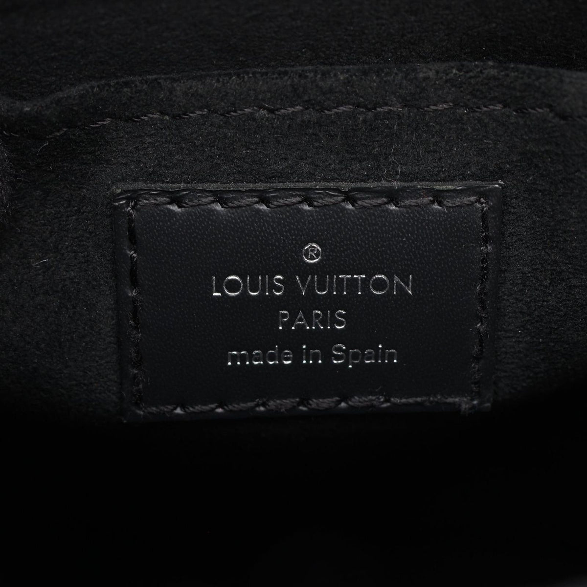 Louis Vuitton Handbag Petite Sac Plat 2-Way Noir Leather — view 4