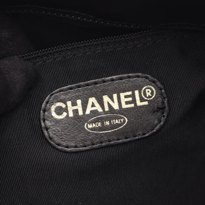 Chanel Shoulder Bag CC Logo Black Lambskin CC — view 4