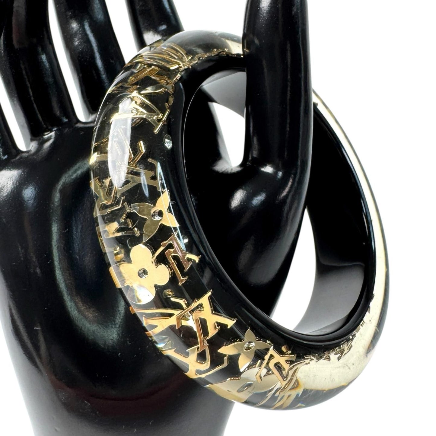 Louis Vuitton Bracelet Ankle John GM Bangle Noir — view 7
