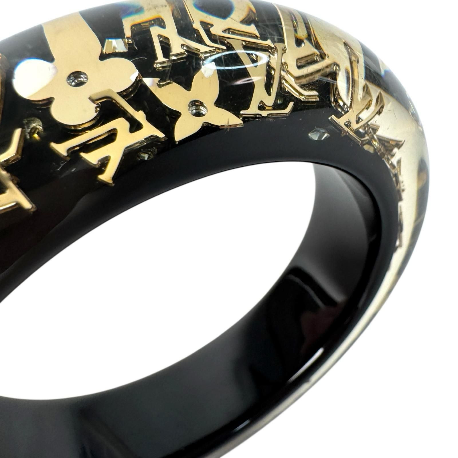 Louis Vuitton Bracelet Ankle John GM Bangle Noir — view 6