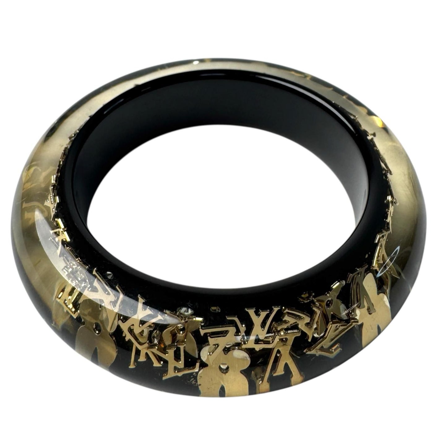 Louis Vuitton Bracelet Ankle John GM Bangle Noir — view 3