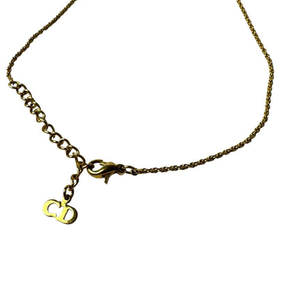 Dior Parakeet Motif Rhinestone Necklace Vintage — view 8