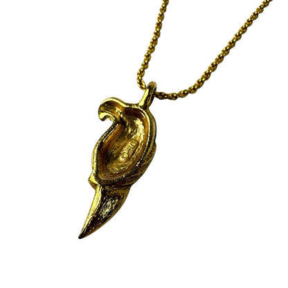 Dior Parakeet Motif Rhinestone Necklace Vintage — view 7