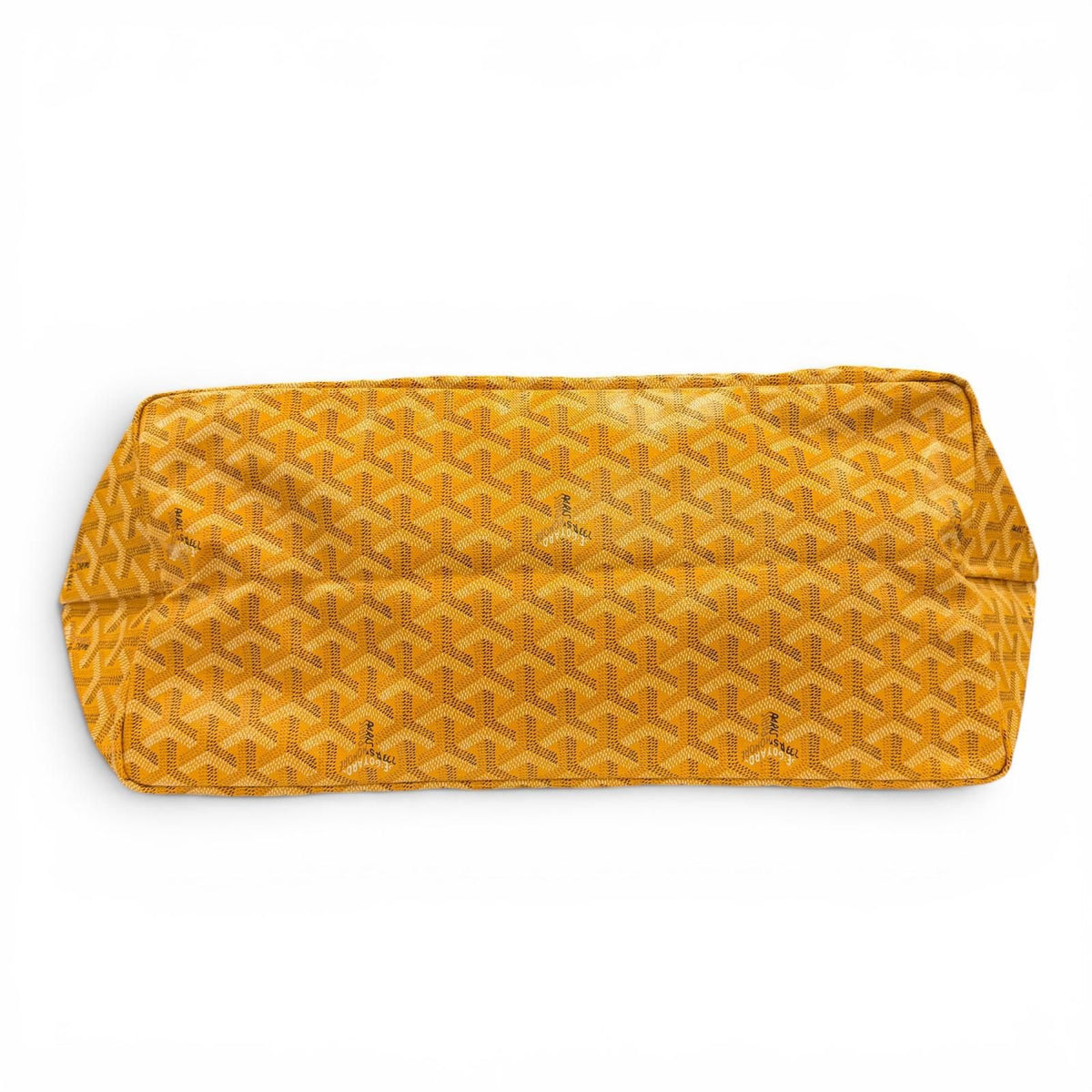 Goyard Saint Louis GM Processed Clip Universal Tote Bag Yellow — view 4