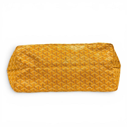 Goyard Saint Louis GM Processed Clip Universal Tote Bag Yellow — view 4
