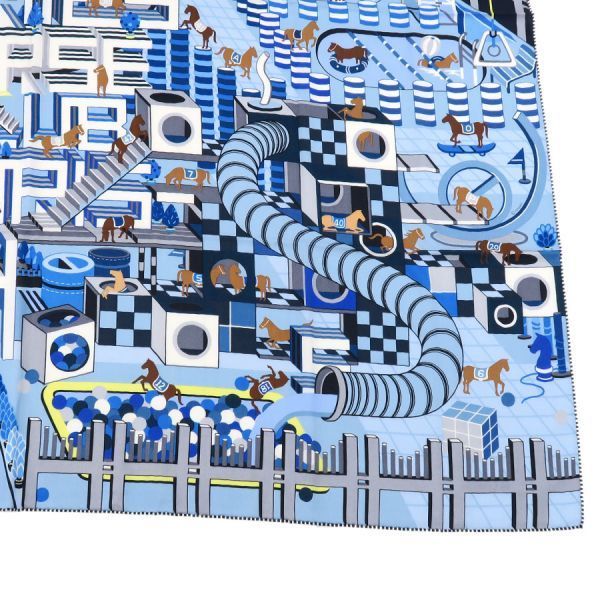 Hermes Carre Geant Cashmere Silk Scarf — view 5