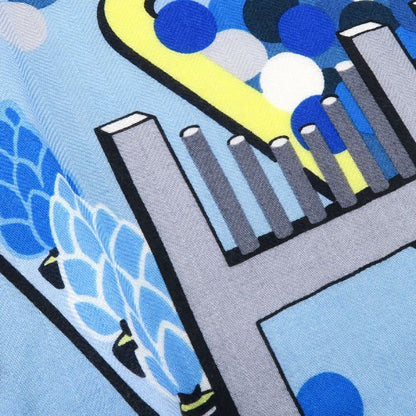 Hermes Carre Geant Cashmere Silk Scarf — view 6