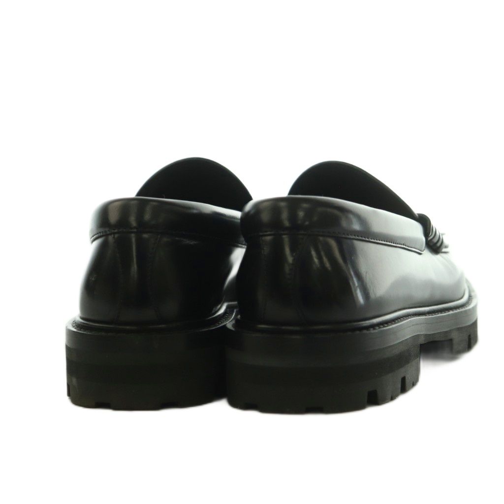 Celine With Triomphe Chain Margaret Loafers Leather Black 38 — view 5