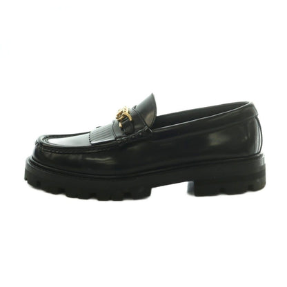 Celine With Triomphe Chain Margaret Loafers Leather Black 38 — view 2