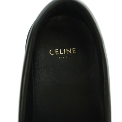Celine With Triomphe Chain Margaret Loafers Leather Black 38 — view 8