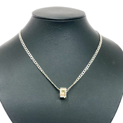 Gucci Silver Ring Necklace — view 2