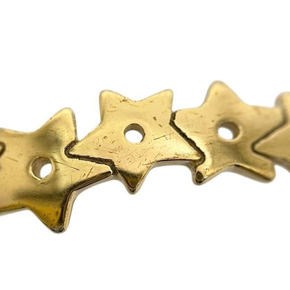 Dior Bangle Gold Golden Bracelet Metal Star — view 8