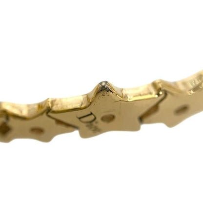 Dior Bangle Gold Golden Bracelet Metal Star — view 7