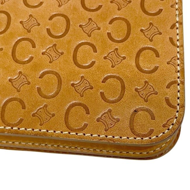 Celine Shoulder Bag Beige C Macadam Leather 1 Flap Pouch — view 7