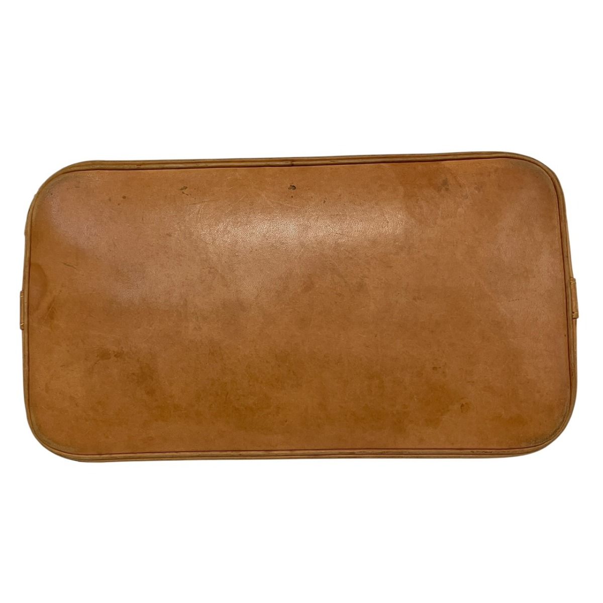 Louis Vuitton Alma Monogram Handbag Leather Canvas — view 3