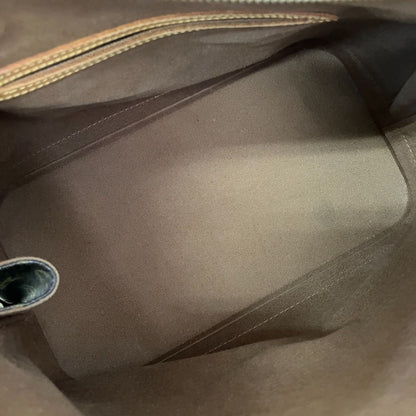 Louis Vuitton Alma Monogram Handbag Leather Canvas — view 6