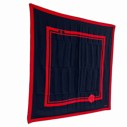 Chanel Camellia Scarf Silk — view 5
